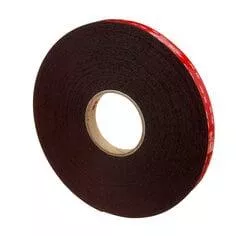 3M™ VHB™ Tape LVO-110BF, Black, 19mm x 10m, 45 mil, Film Liner, No Splice, Roll