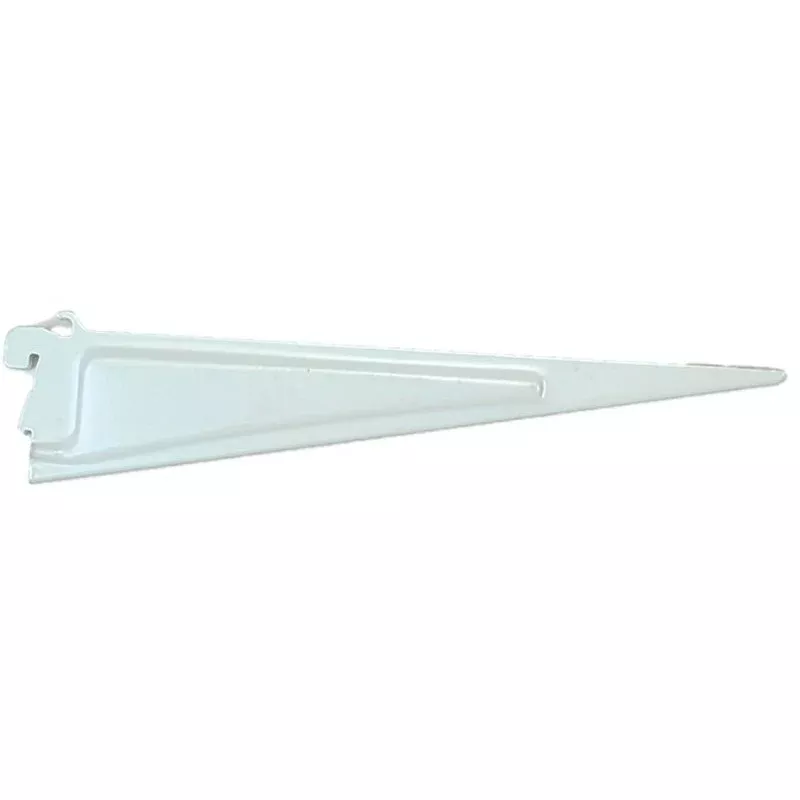 ClosetMaid ShelfTrack 2853700 Wire Shelving Bracket, 12 in L, 2-1/2 in H, Steel