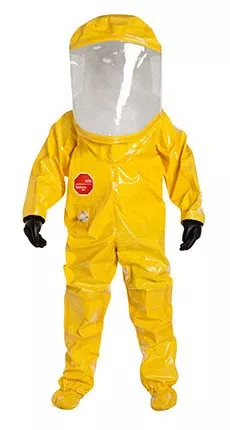 DuPont Tychem 9000 Yellow Coverall - BR557T YL 7R