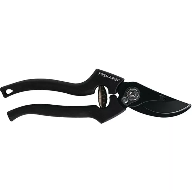 Fiskars 91246935 Pruner, 1 in Cutting Capacity, Steel Blade, Bypass Blade, Ergonomic Handle