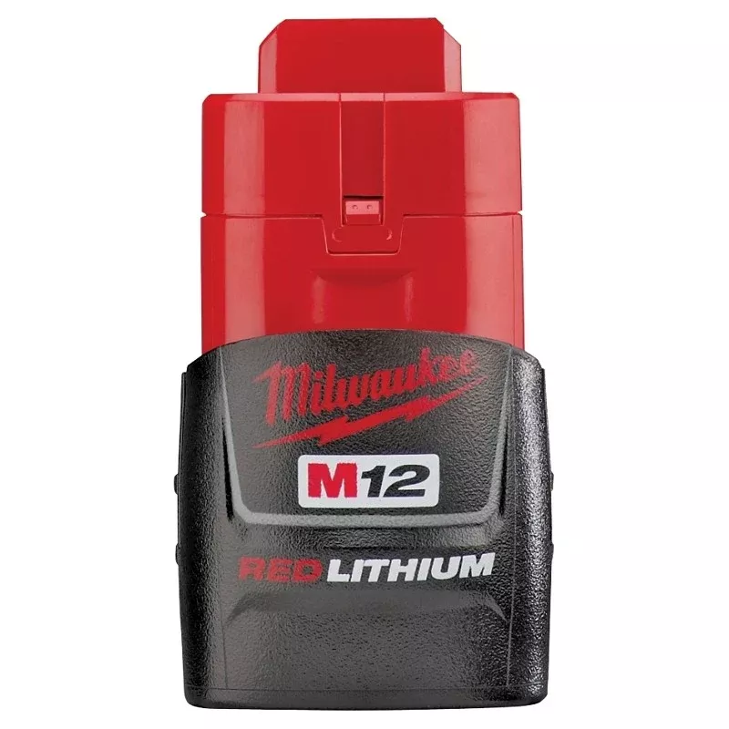 Milwaukee 48-11-2401 Compact Rechargeable Battery Pack, 12 V Battery, 1.5 Ah